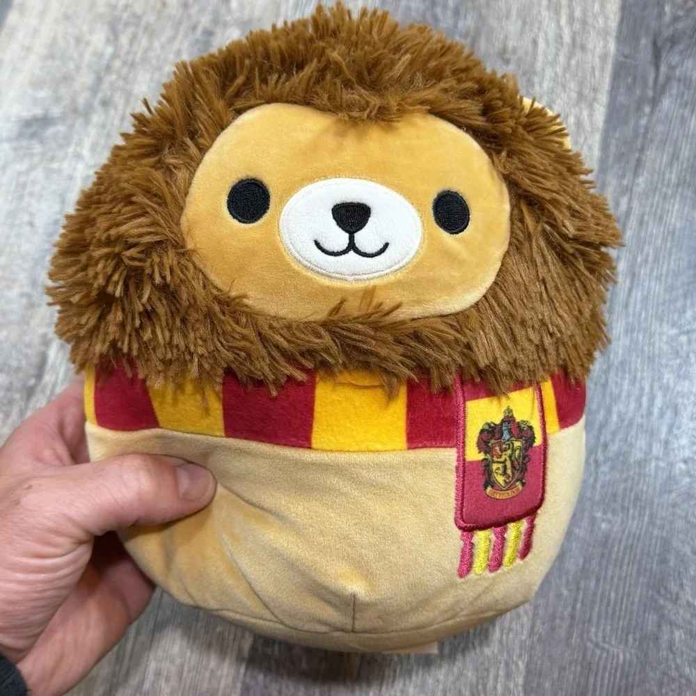 Squishmallows Harry Potter Ron Weasley & Gryffindor Lion Plush 8